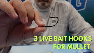 Live Bait Hooks for Finger Mullet and Larger Size Baits [upl. by Kirrad460]