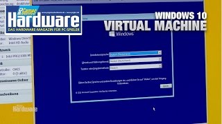 Windows 10 VM  Virtuelle Maschine einrichten und nutzen [upl. by Yaluz]