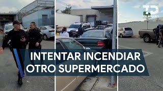 Intentan incendiar otro supermercado en Zapopan niños iniciaron el fuego [upl. by Cyrille]