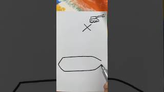 How To Draw Tank Step by Step shorts shortsfeed [upl. by Sherris]