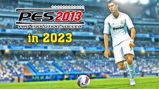 PES 2013 in 2023  The Best Football Game Ever  4K Gameplay 😱🔥 Fujimarupes [upl. by Ladonna]