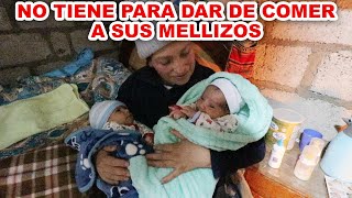 MADRE NO TIENE PARA DAR DE COMER A SUS MELLIZOS RECIEN NACIDOS [upl. by Agee484]