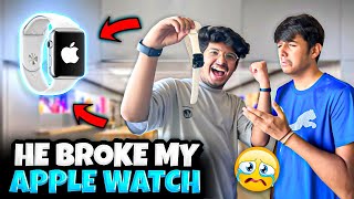 Tsg Jash Broke My Iwatch And Iphone🥲  Biggest Prank  Mann Vlogs [upl. by Chladek849]