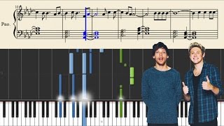 One Direction  History  Piano Tutorial  Sheets [upl. by Ergener847]