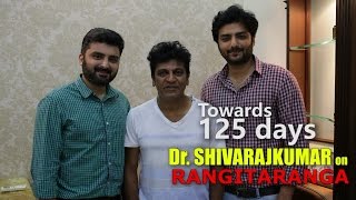 Dr Shivarajkumar on RangiTaranga  interviewed by Anup amp Nirup Bhandari [upl. by Palua]