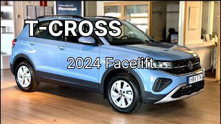 2024 Volkswagen TCross 10 TSI Clear Blue Metallic [upl. by Lowis]