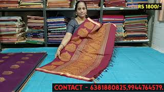 Exclusive Diwali collection  Rich cotton sarees amp Pure cotton sarees  Negamam Rohini Sarees [upl. by Holladay272]