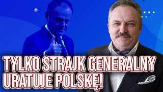 M Jakubiak Tylko strajk generalny uratuje Polskę  PolitykaNEWS [upl. by Russom]