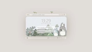 cute aesthetic Intro amp Outro templates studio Ghibli themed  FREE FOR USE [upl. by Ikkin841]