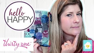 FIRST THIRTY ONE GIFTS HELLO HAPPY BAG REVIEW  SEPTEMBER 2019 [upl. by Yticilef]