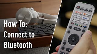 How to  Connect Bluetooth Devices to your Panasonic TV [upl. by Gastineau560]