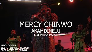 MERCY CHINWO AKAMDINELU  LIVE PERFORMANCE IN ZAMBIA [upl. by Motch]