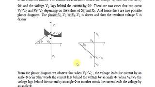 Explain the behaviour of AC through RLC series circuit [upl. by Drehcir]