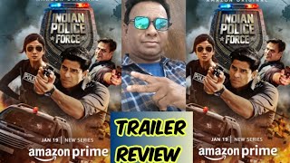 INDIAN POLICE FORCE TRAILER REVIEW [upl. by Stringer765]