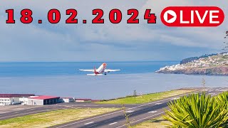 LIVE From Madeira Island Airport 18022024 [upl. by Anatole]