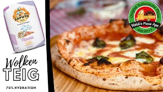 Pizza Napoletana  Pizzateig mit dem CAPUTO NUVOLA Ooni Koda 16 [upl. by Euginomod]