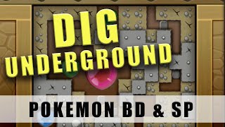 Pokémon Brilliant Diamond How to Dig Underground  Pokémon Brilliant Diamond and Shining Pearl [upl. by Namijneb]