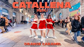 KPOP IN PUBLIC  CHRISTMAS VER ORANGE CARAMEL까탈레나Catallena  Dance Cover by AKtion Barcelona [upl. by Sampson358]