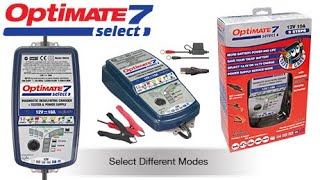 OptiMate 7 Select EN‘PRO choice’ charger that will get the full potential out of your 12V battery [upl. by Leissam]