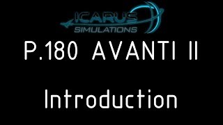 P180 Avanti II Introduction for XPlane 11 [upl. by Turoff956]