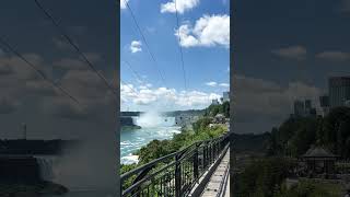 Niagara Falls Zipline niagarafalls canada fyp trending trendingshorts fun zipline travel [upl. by Nicolea242]