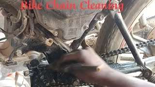 How to a bike chain cleaningBike Chain Cleaning yt shorts shortsChain Cleaning kaise kare [upl. by Rebor]