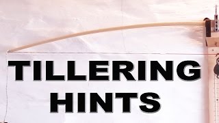 HOW TO MAKE A LONGBOW Tillering TIPS when to brace the bow [upl. by Betsy]