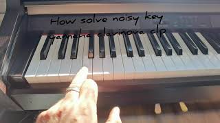 Yamaha clavinova and other piano solve noisy keys [upl. by Gabrila858]