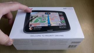 TomTom GO 62005200 WiFi unboxing [upl. by Jobie]