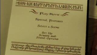 LOTR Fellowship DVD Menu [upl. by Wagoner]