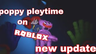 poppy playtime chapter 3 no roblox story mode new update JOHNPROZIHNO [upl. by Milore]