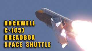 Rockwell C1057 quotBreadboxquot Space Shuttle Concept [upl. by Remington]