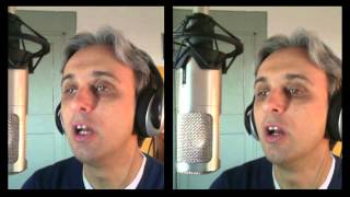 How To Sing Theres a Place Beatles Vocal Harmony Cover  Galeazzo Frudua [upl. by Eiramlehcar782]