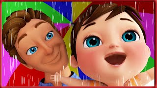 pluiepluie tut en vas  Comptines pour bébé en francais  Banana Cartoon LE Français HD [upl. by Ettevad]