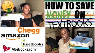 MUST WATCH HOW TO SAVE MONEY ON TEXTBOOKS BACK TO COLLEGE SERIES CURRYTWINS [upl. by Salb688]