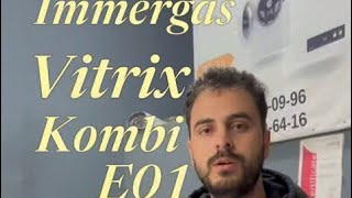 İmmergas Vitrix E01 xetasi Berpasi [upl. by Kippie916]