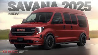 ALL NEW 2025 GMC SAVANA EV REVEALED REDESIGN  Digimods DESIGN [upl. by Elehcar]