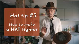 How to make a hat tighter [upl. by Atteloj]