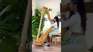 John Legend x Madison Calley Ordinary People Harp Cover [upl. by Yffat]