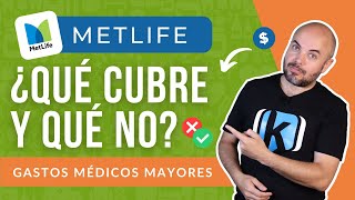 Seguro de Gastos Médicos Mayores Metlife  Costos y coberturas [upl. by Thorley]