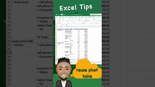 Do you know that you can reuse a pivot table layout in a different file SAVE TIME with this Hack [upl. by Schmeltzer]