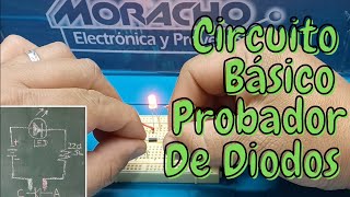 Experimento 6 Probador De Diodos TUTORIAL [upl. by Aronid979]