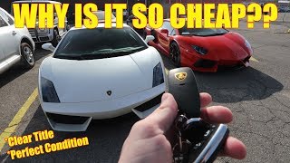 The Cheapest Lamborghini Gallardo LP560 in the Nation [upl. by Coney631]