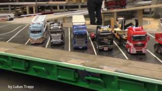 Modellbau Messe Erfurt 2017  Showtrucks amp Schwertransporte auf Achse [upl. by Hallimaj]