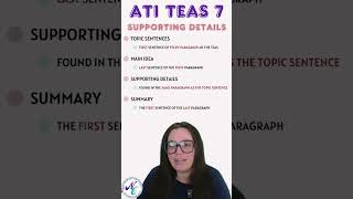 How to Find Supporting Details on the ATI TEAS 7 teasprep [upl. by Musa]