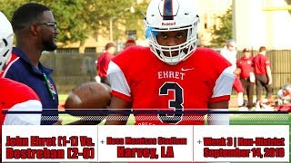 John Ehret vs Destrehan Week 3 Highlights  Teams combine for 72 points 933 yards of offense [upl. by Romulus]