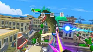 Horizon Worlds  Kaiju City Showdown  sur Quest 2 et 3 [upl. by Ecitnirp]