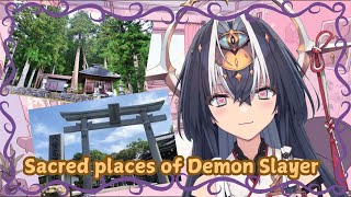 Tsukuyo visiting the real place of Demon Slayer  Indian Vtuber waconne virtualyoutuber [upl. by Irita]