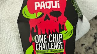 One Chip Challenge Gon Wrong 🔥🔥 [upl. by Mathian]