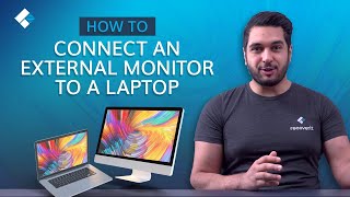 How to Connect an External Monitor to a Laptop 5 Solutions [upl. by Pillihpnhoj]